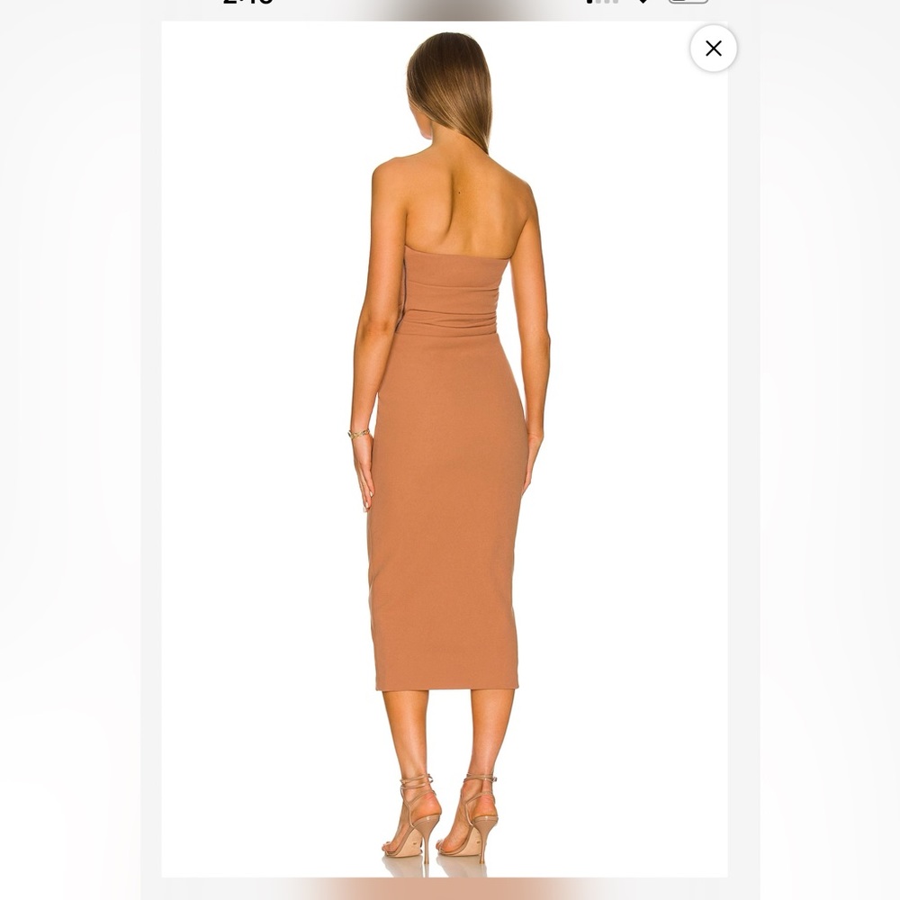 NWT MISHA Calandra Dress in Praline- US sz 4 - Picture 3 of 3